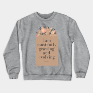 Enneagram 4 Self Love Affirmation Quote Crewneck Sweatshirt